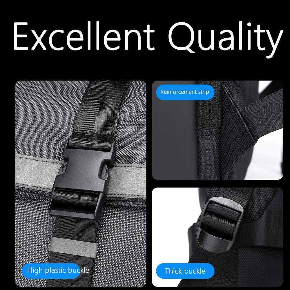 Men's New Backpack With Large Capacity And Expandable Leisure Backpack, Travel Backpack, 15.6-inch Computer Backpack