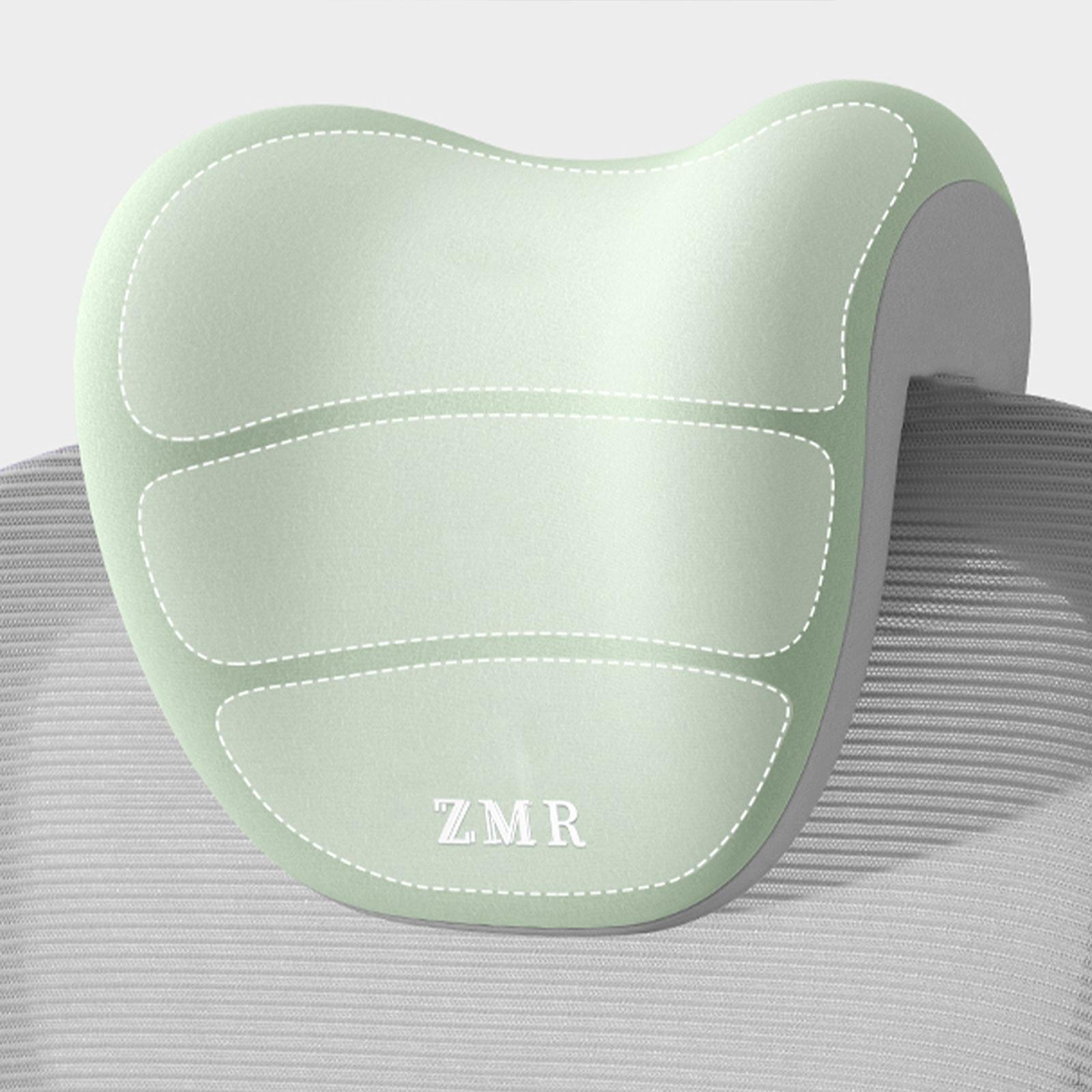 Подголовник для офисного кресла подушка для сна с эффектом памяти удобный моющийся чехол для шеи зелёный 1824₽