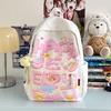 Cartoon Cute Rabbit Elephant Koala Dog Animal Letter Printed Backpack Student