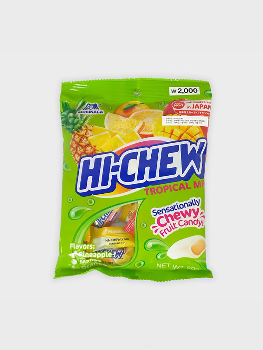 Morinaga Hi-Chew Тропический микс Жевательные конфеты 90 г 1ea
