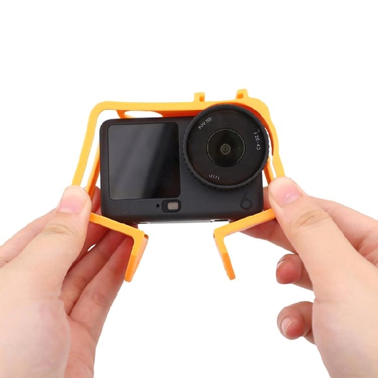 Action Camera Protective Cover Featuring Cold Shoe Expansion for Action 6 Mounting External Accessories Durability