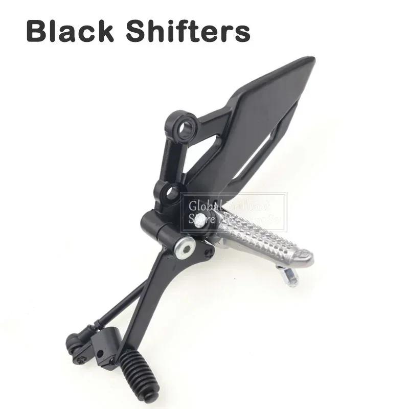 Motorcycle Left Footrest Gear Shift Lever Pedal For KAWASAKI NINJA 300/250/R Z250 Z300 EX250 EX300 Motorcycle Front Foot Pegs