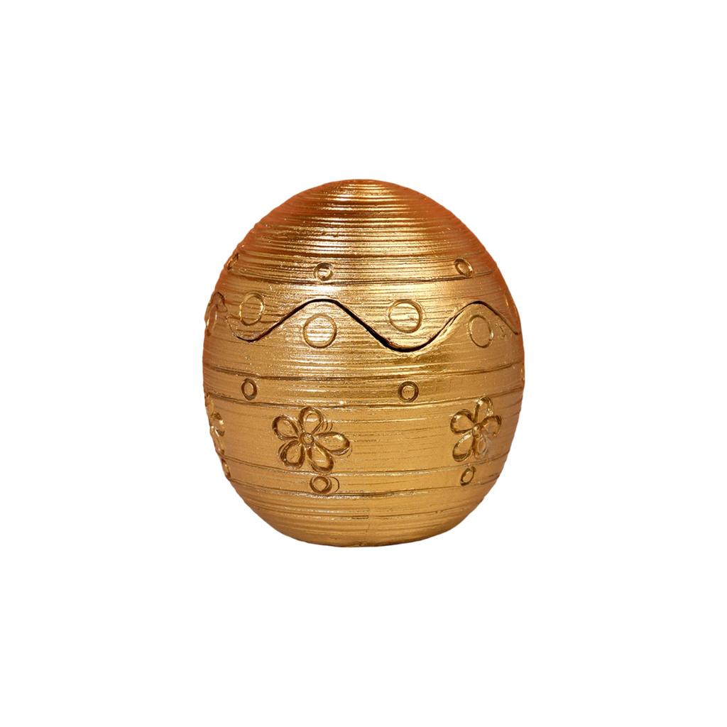 Resin Patterned Woven Egg Candlestick Scented Candle Home Decoration