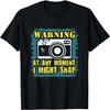 Photographer Camera Funny Photography Novelty Graphic T-Shirt