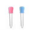 5 stuks 5ml Kleine Silicone Plastic Pipet Druppelaar Voeden Medicijn Vloeistof Oog Oor Pipet Druppelaar Lab Experiment Speelgoed Cadeau