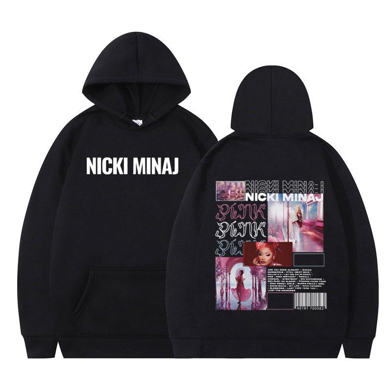 

Rapper Nicki Minaj Pink Friday 2 Music Album Vintage Graphic Hoodie Men s Women Fashion Sweatshirts Fleece Casual Pullovers Tops 3XL