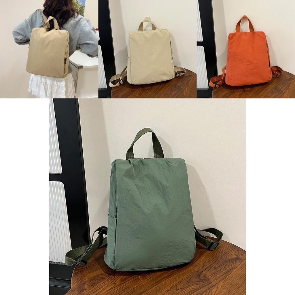 Lightweight Nylon Travel Backpack For Women With Breathable Design And Large Capacity For Daily Use