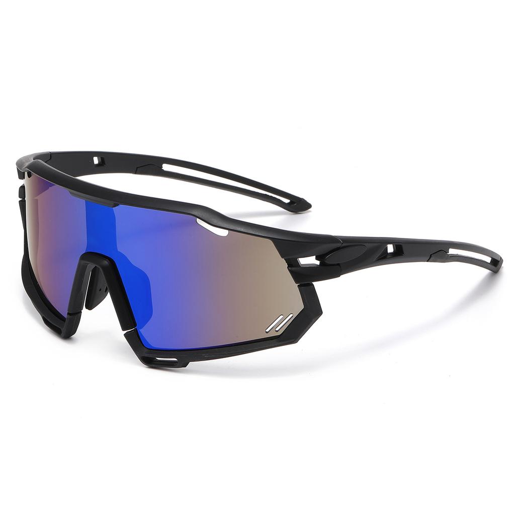 New Cross Border Cycling Sunglasses Outdoor Sports Colorful Windproof Men's Women's Large Frame Mountaineering Glasses