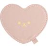 Rilakkuma Heart Mirror Pouch Bruised Pink CA52402 San-X