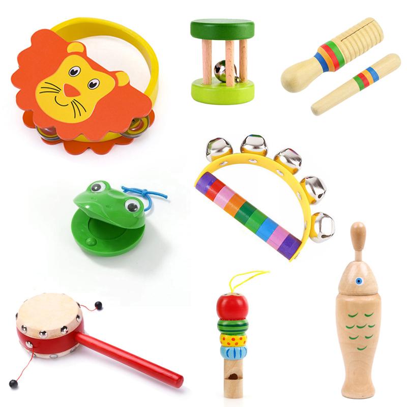 Baby Music Toys Children Musical Instruments Kids Learning Education For 3 5 8Years Old Boys Girls Kinder Spielzeug Color Random