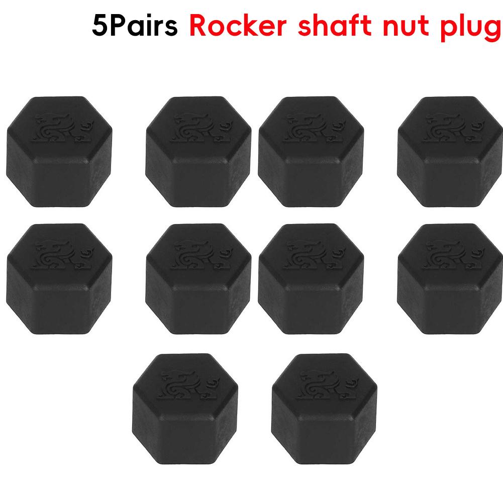 2-10PCS Cache-vis de moteur Cache-poussière Protecteur d'écrou d'axe de moteur Cache-écrou d'axe de culbuteur pour Kukirin G2 Master Accessoire