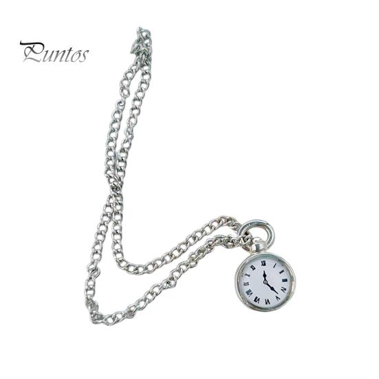 

Міні-кишеньковий годинник Вишуканої майстерності Вінтажний реалістичний ляльковий будиночок Модель кишенькового годинника Аксесуари для лялькового будиночка Random Style срібний