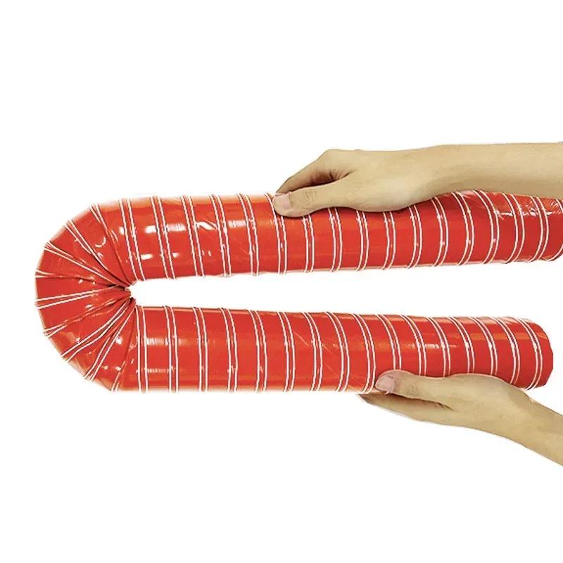 0.5m Universal Car Air Intake Ducting Pipe Flexible Air Vent Ventilation Hose Tube Hot Cold Cooling Transfer Extractor 20~115mm