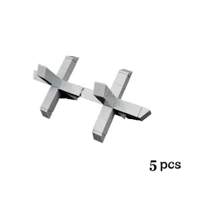 MOC Military Weapon Oil Bottle Building Blocks Oil Tank Gasoline Drum Model Gas Station Accessories Educational Creative Toy Kid