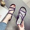 Soft-soled seaside wet water cool slippers go out 2025 summer non-slip outer wear home beach shoes women's slippers women