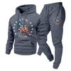 2025 Autumn Unisex Trendy Hooded Pullover Sweatshirt & Sportswear Set
