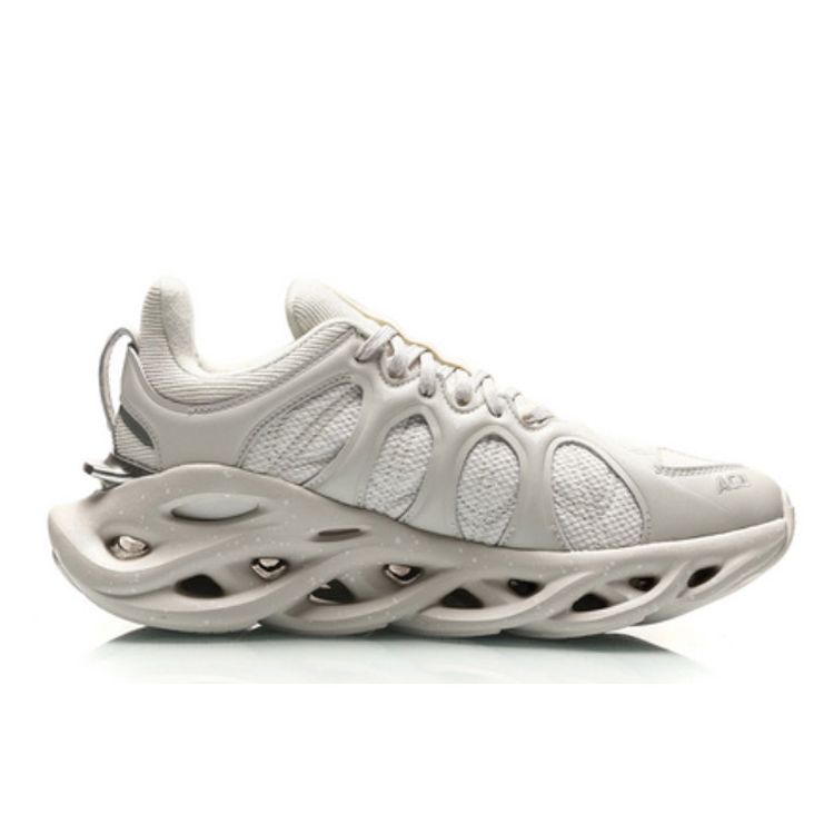 Li Ning Arc Ace Comfortable Versatile Non-Slip Lightweight Low-Top Running Shoes Men Sneaker Beige ARHP259-2