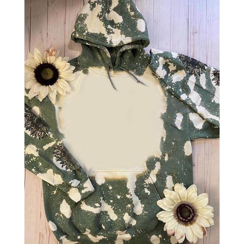 Jaro Podzim Barevně blokovaná Tištěná 3D Módní Ležérní Mikina s kapucí Mikiny a Mikiny (Ženy)