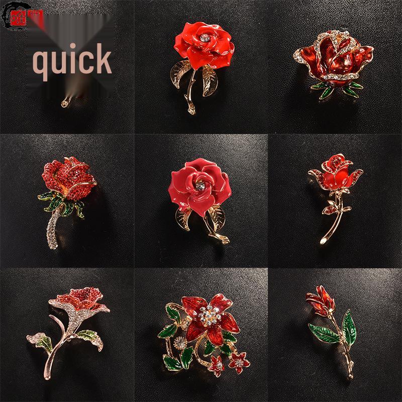 Mori Style Floral Brooch for Women's Cheongsam Suit - Creative Niche Design Corsage