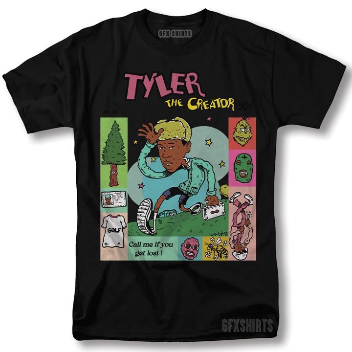 Tyler The Creator Shirt Concert Tour Promo Merch Tee Vntg Graphic Design T-shirt S