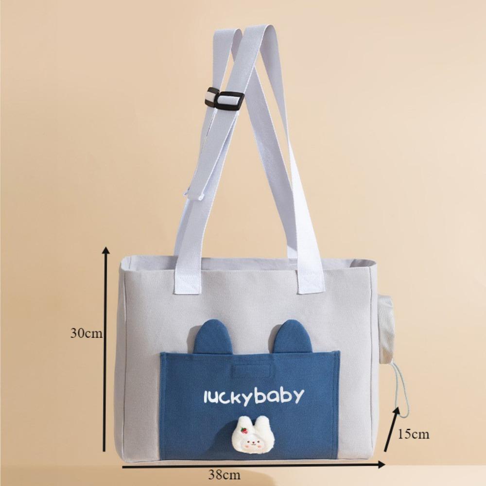 

Lightweight Pet Carrier Large Capacity Travel Pet Bag Crossbody Dog Bag Outdoor Use Little Rabbit