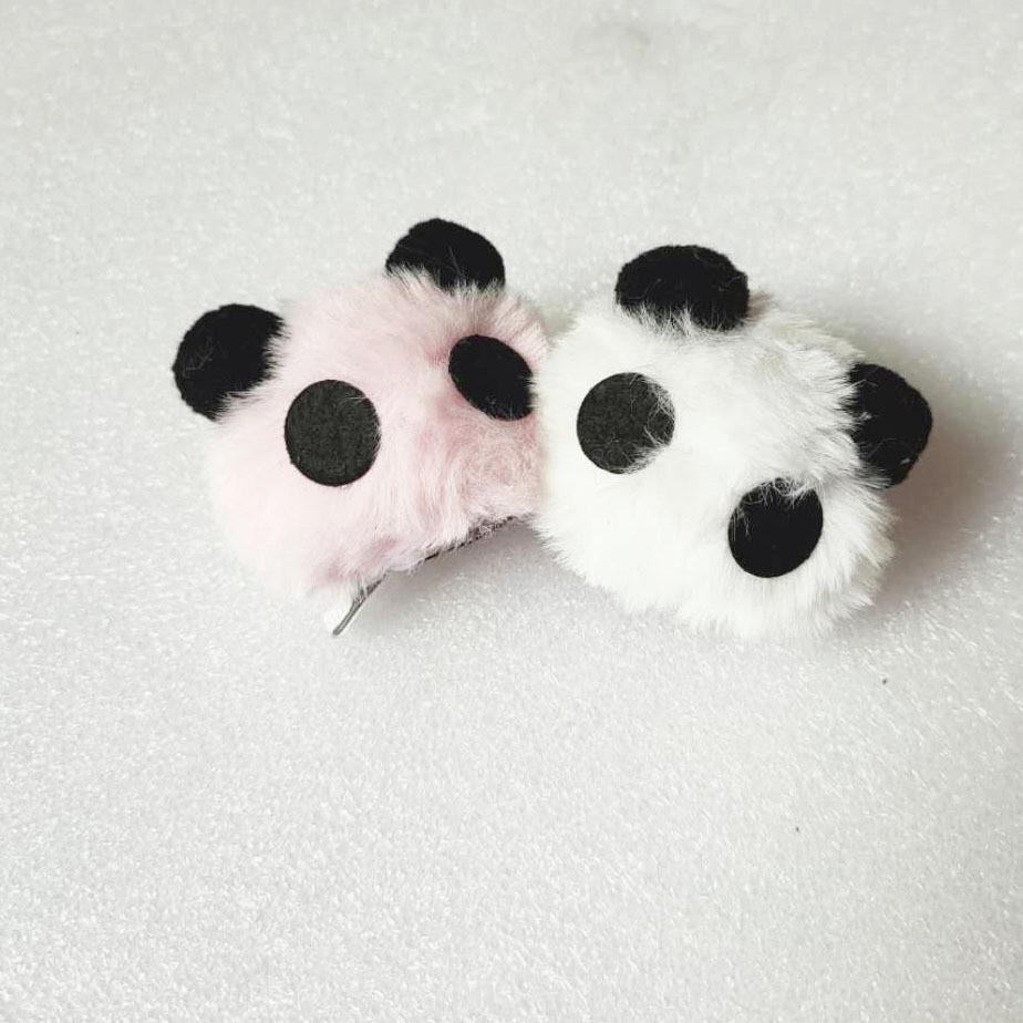 2023 Christmas Panda Light-Up Hair Clip and Headband Set