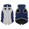 Winter Coat 2-Legged High Collar Snow Protection Adjustable Neck Smooth Zipper Dog Jacket