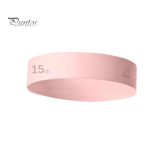 

Силиконовая лента сопротивления для ног, ягодиц, бедер, подъема, силовых тренировок, йоги, тренировок в спортзале, упражнений на растяжку, эластичной попы, фитнес-оборудования розовый