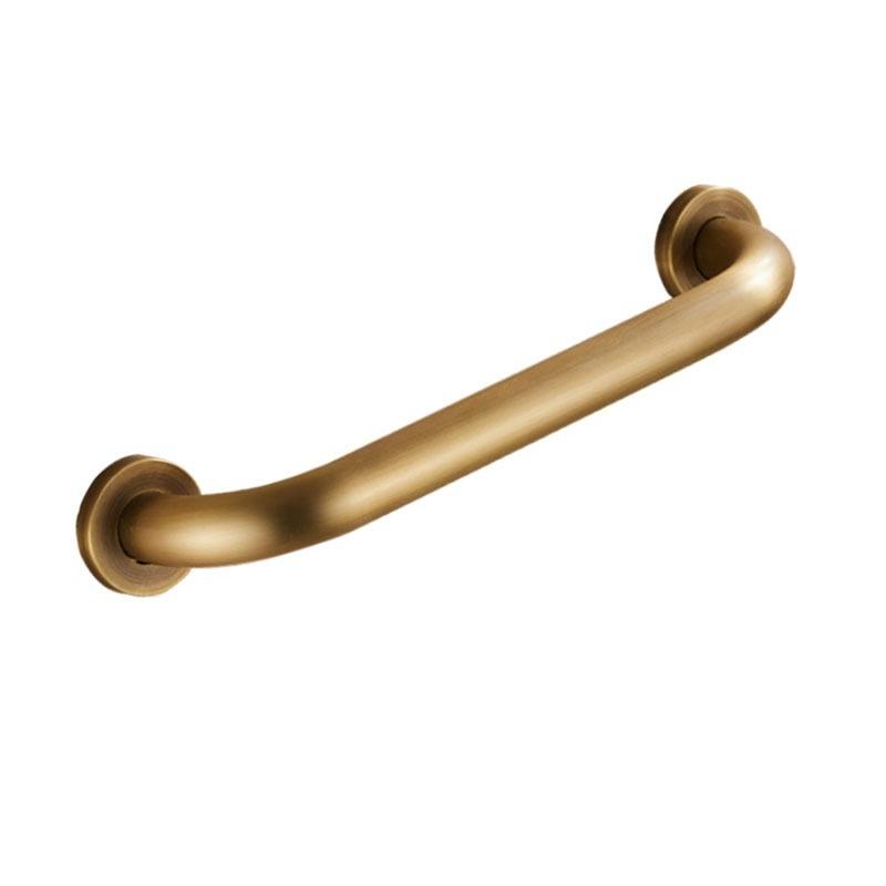Grab Rail Gold Wall Mounted Bathroom Armrest Handle Bathtub Grab Bar Toilet Elderly Handrail Home Safety Black Chrome Antique