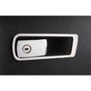For BMW X3 G01 X4 2018- Silver Steel Co-Pilot Storage Box Handle Bowl Trim