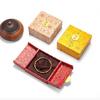 Erbe im antiken Stil: Doppelte Öffnung Schmuckverpackungsbox, Jade und Buddha Marke Kulturelles Spielzeug Armbandbox, inklusive Stoffbeutel