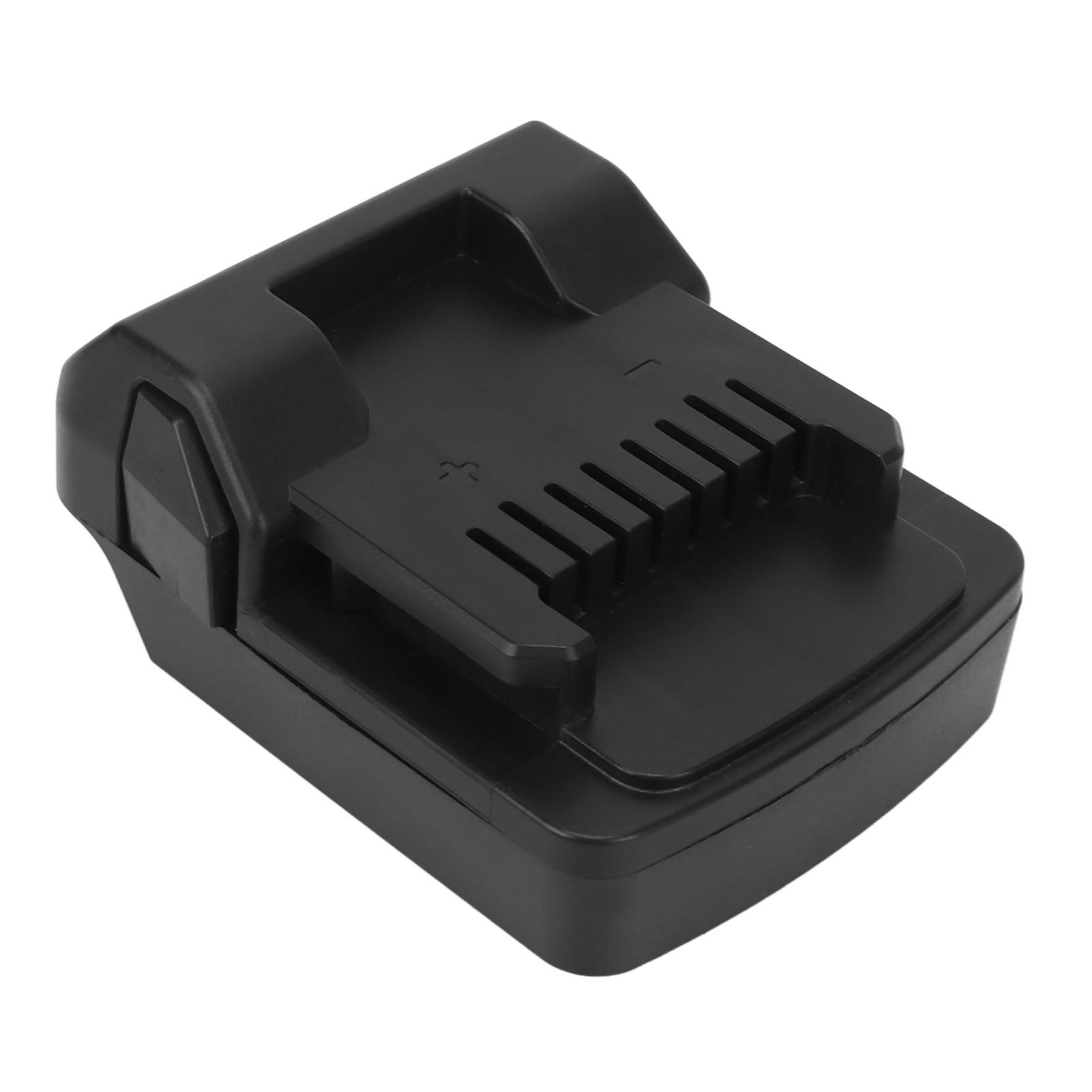 

Адаптер аккумулятора 18 В для электроинструмента Черный разъем питания аккумулятора для электрических устройств Аккумуляторы