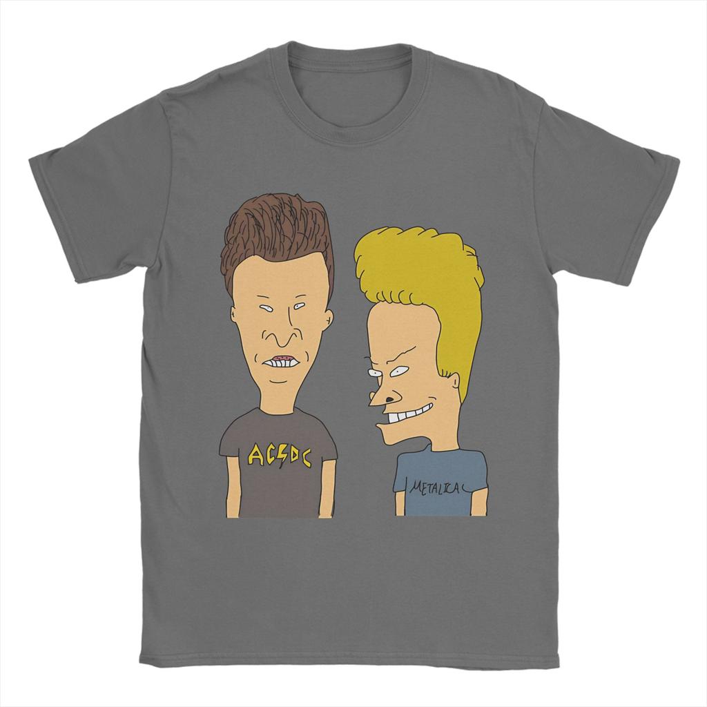 Beavis and Butthead  Premium   TShirts for Men Women  Funny Cotton Tee Shirt O Neck Short Sleeve T Shirt Printed Clothing