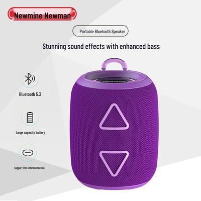 Newmine BT87 Portable Wireless Bluetooth Speaker CN Plug (adapter Included)