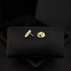 Squisite Spille Cristallo Zircone Corona Traforata Carina per Uomo Donna Giacca Completo Spilla Gioielli Semplici Accessori Personalità
