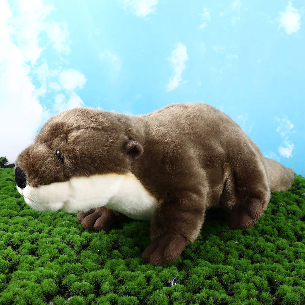 46cm Animal Plush Toy Soft Cute Simulation Otter Otter Plush Toy Stuffed Animal Otter Stuffed Dolls