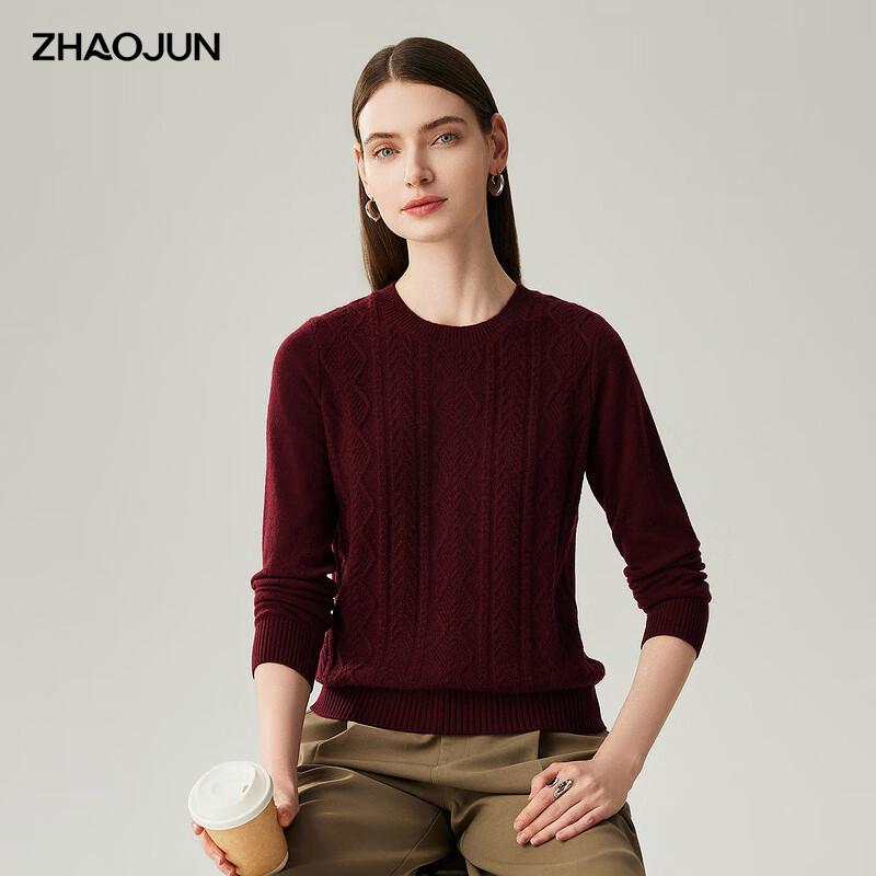 

Women s 100% Cashmere Round Neck Cable Knit Sweater 2XL