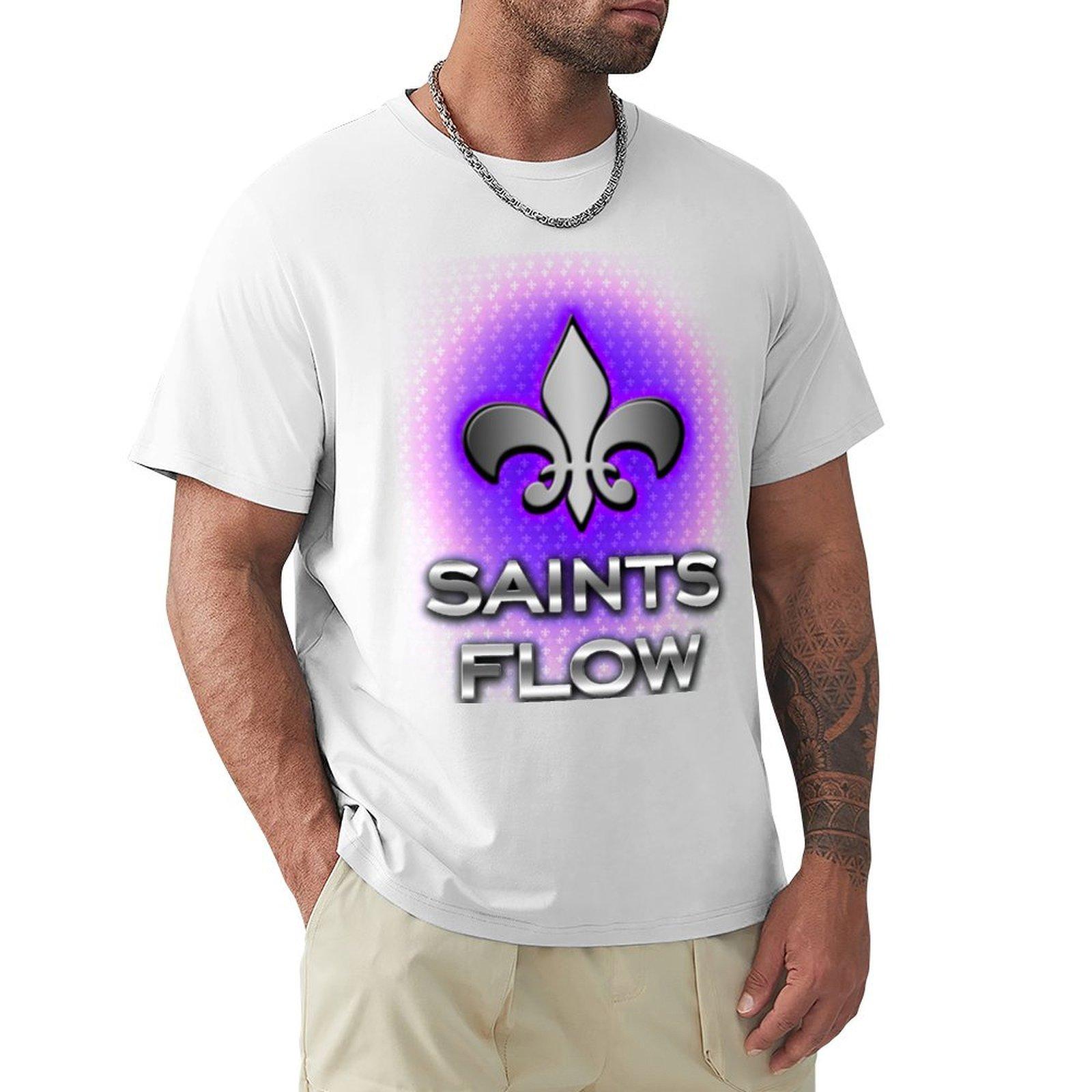 Saints Flow Tshirt Long Lasting Casual Tshirt S