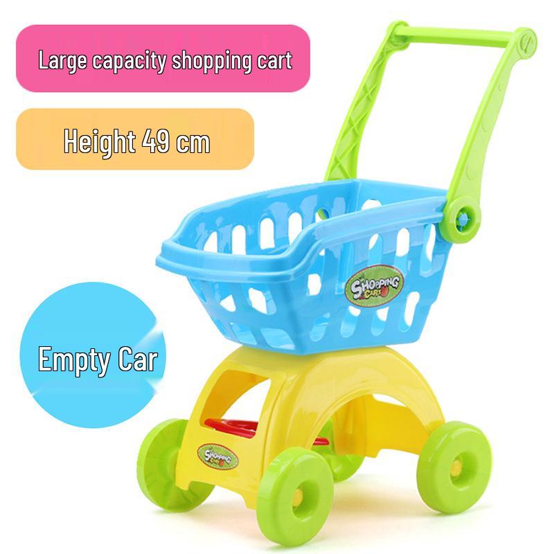 Kids' Shopping Cart Toy Set with Fruit Cutting (Multiple Sizes)