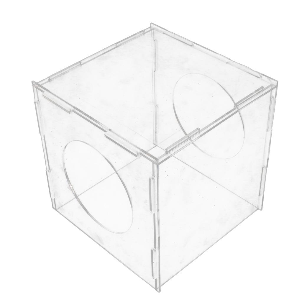 Enclosed Grinding Dust Box Transparent Acrylic Dust Hood Dust Cage for Engraving Polishing