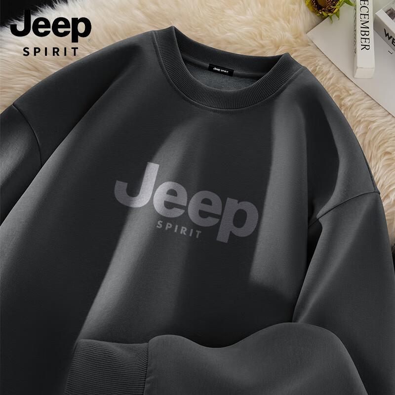 

JEEP SPIRIT Men s Heavyweight Fleece-Lined Sweatshirt 3XL