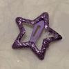 Metal Hairpin Five-pointed Star Hair Clip Girl Barrettes Children Side Clip