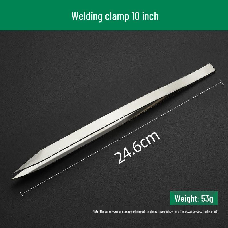 Gold- & Silberschmiedelötpinzette - Edelstahl, Multifunktional für Handyreparatur, Dünne & Dicke Klemmen.