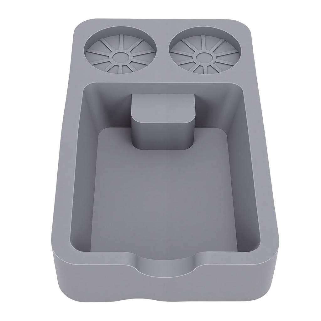 Silicone Coffee Knock Box Anti Slip Easy Clean Coffee Tamper Mat Coffee Powder Pad for Home Kitchen