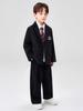 [Qichenk] Uniforme Scolastica, Cerimonia di Diploma, Ragazzi, Bambini, Scuola Elementare, Uniforme per Bambini, Tragito Scolastico, Completo da Uomo, Set Completo 5 Pezzi,