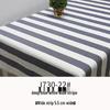 Plaid Cotton Linen Tablecloth and Cushion Fabric Set