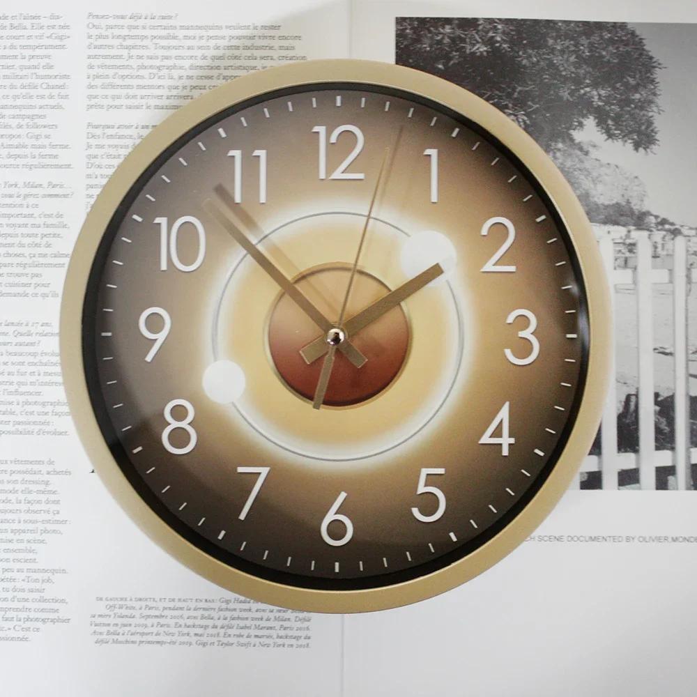 

8 Inch Bathroom Simplicity Wall Clock Wall Clock Large Number Wall Clock Silent Watch Home Living Room Office Study 8 inch