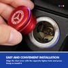 KFPO3 1/2PCS Car Cigarette Lighter Cover Button Protector Dust Cap Auto Accessories For Benz AMG W213 W124 W108 W126 Exclusive W204