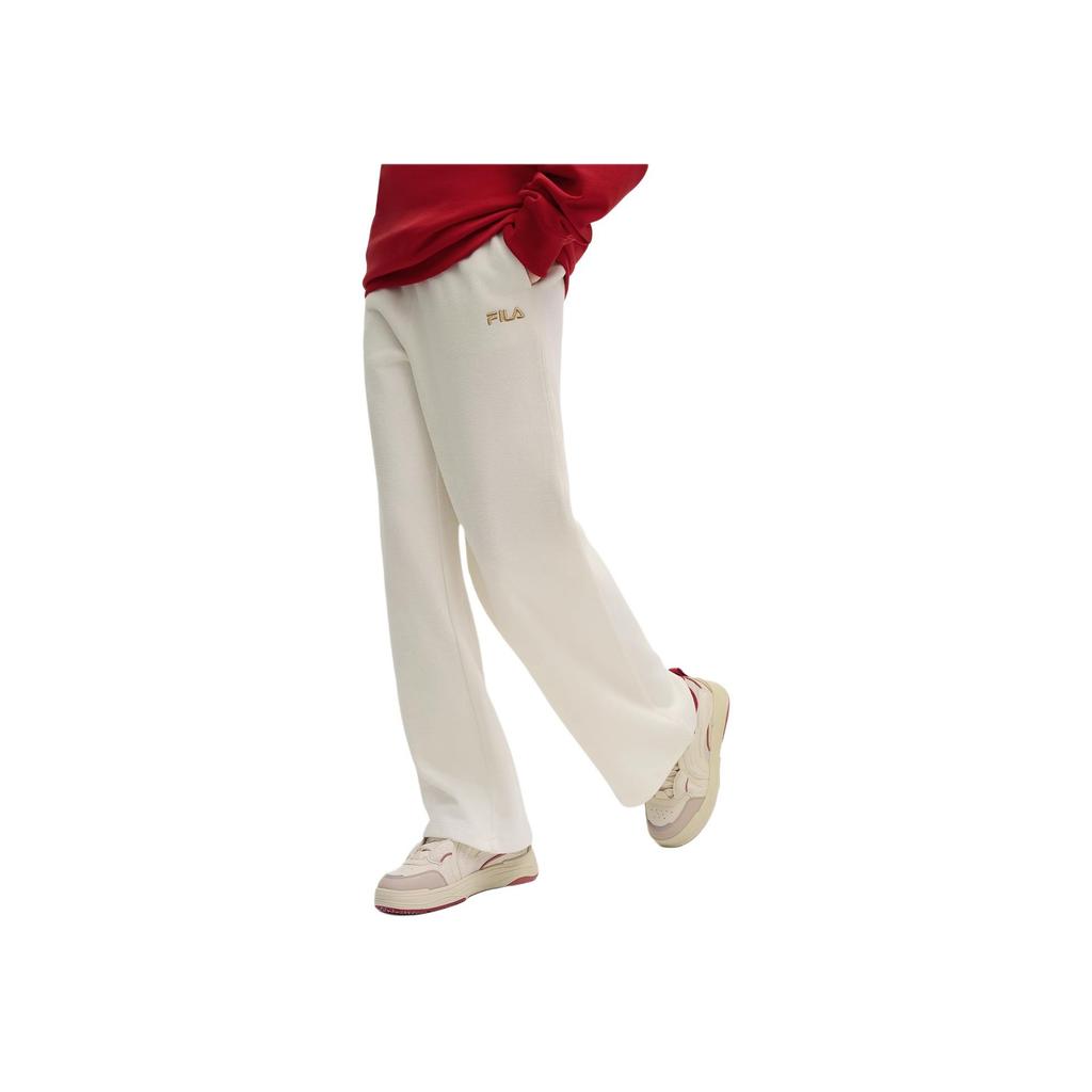 New FILA ORIGINALE Casual Pants Women's Cloud White F11W519606F-WT