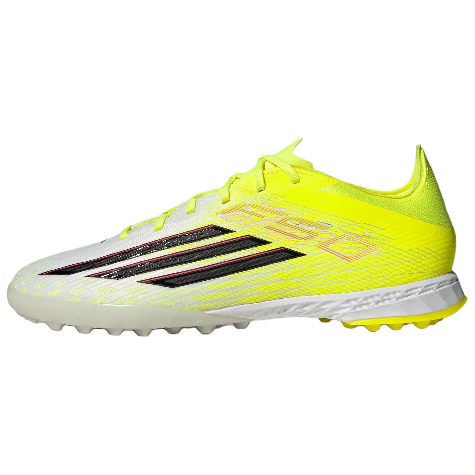 

Adidas F50 Pro Удобные TF (Резиновые шипы) Футбольные бутсы с искусственным покрытием Унисекс Футбольные бутсы Флуоресцентно-желтые JR8943 40⅔